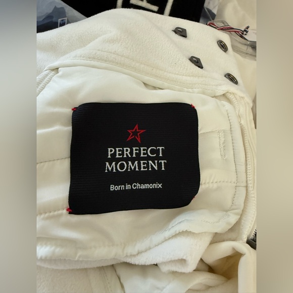 Perfect Moment Aurora Cream Flare Ski Pants PLUS BEANIE - Picture 13 of 16